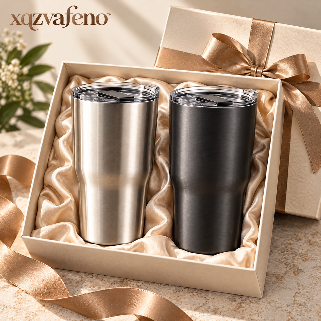 xqzvafeno™ Premium Stainless Steel Travel Tumbler