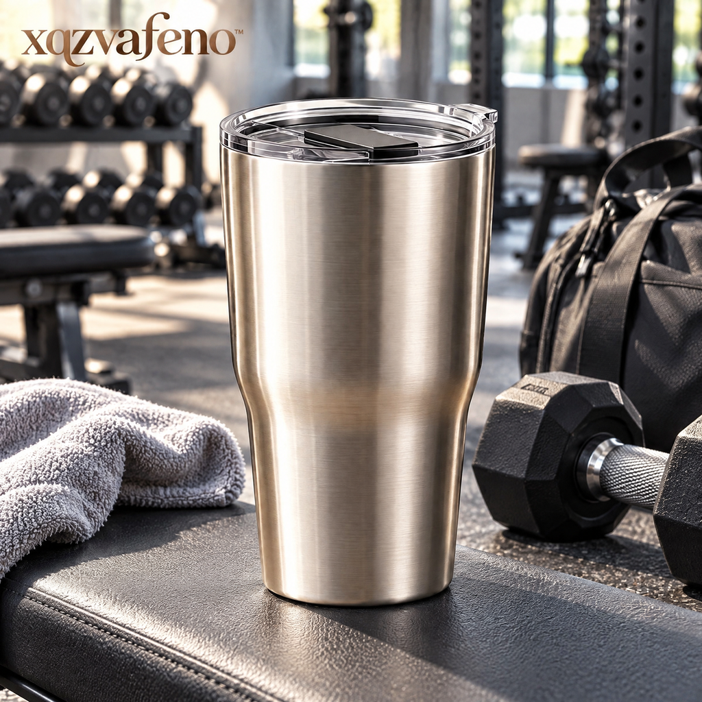 xqzvafeno™ Premium Stainless Steel Travel Tumbler