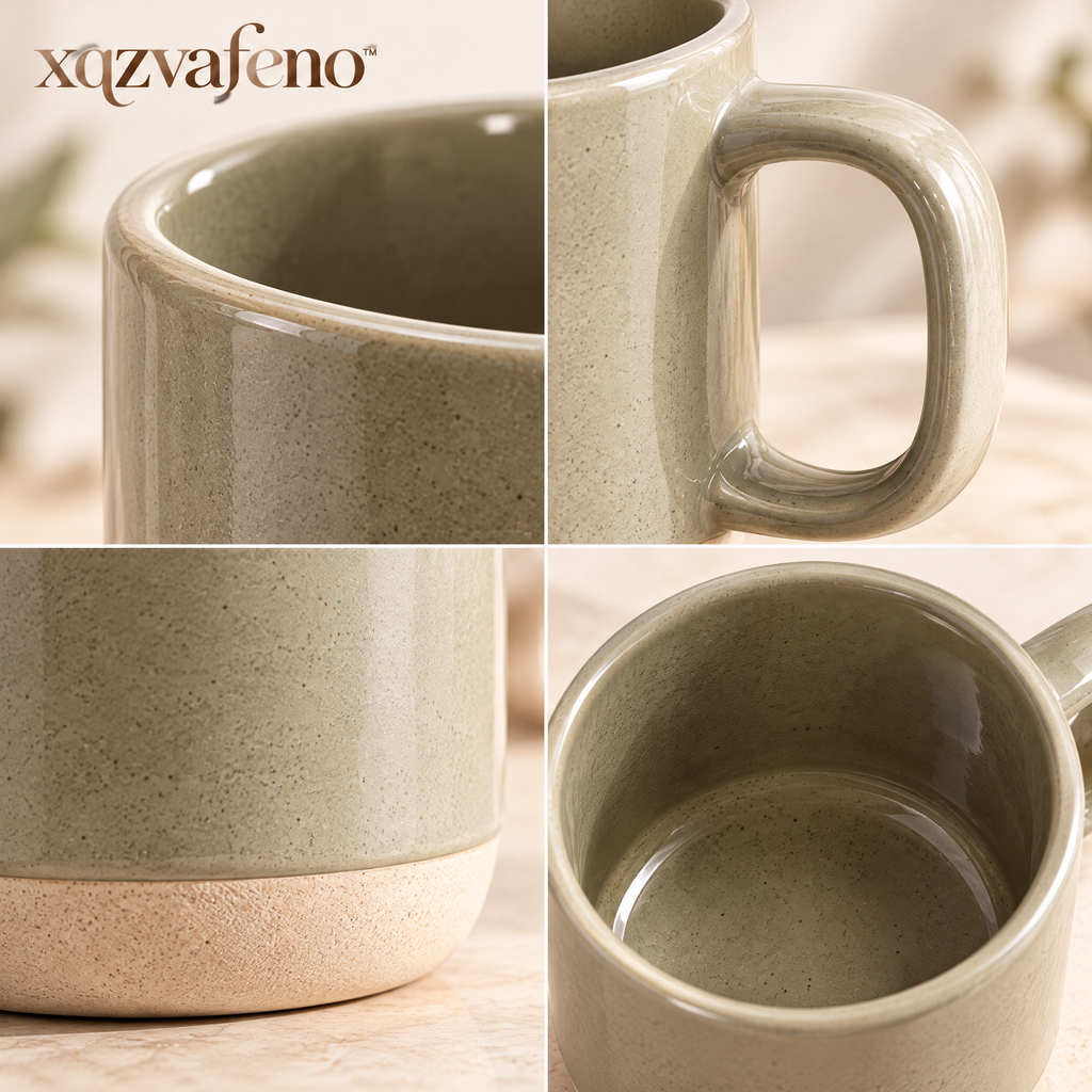 xqzvafeno™ Modern Ceramic Coffee Mug Collection